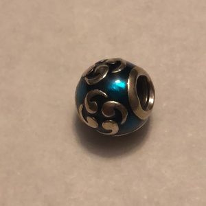 Pandora Turquoise Enamel Zen Charm